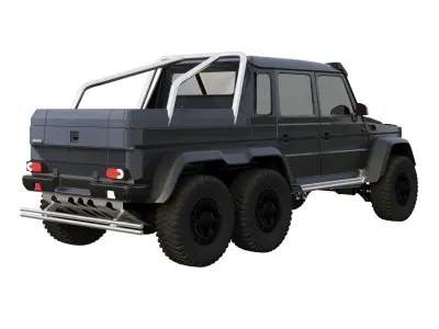 Brabus g700 6x6 3D model
