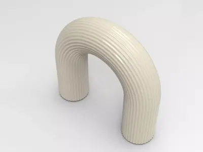 Lucvo Table Lamp Low-poly 3D model