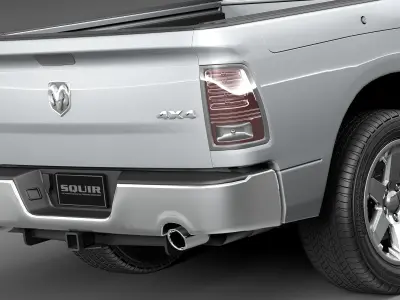 Dodge Ram HFE crew cab 3D model