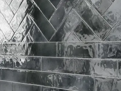 Diesel Camp White Glaze 4x12 Ceramic Tile 3D model