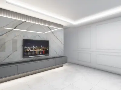 Living Room 3D print model