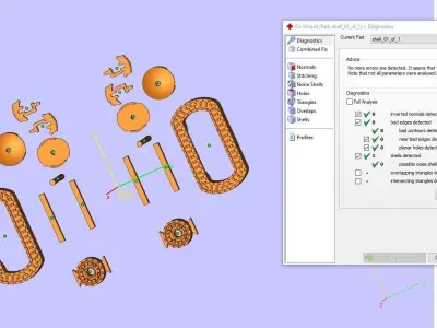 Messika Earrings 3D print model get