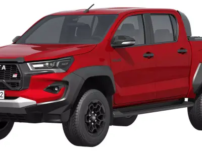 Toyota Hilux GR Sport 2 2024 3D model