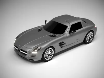 Mercedes benz amg sls 3D model