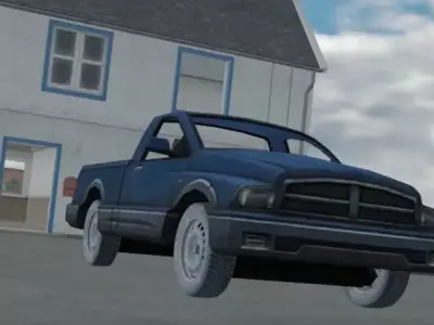 FREEFIRE 4x4 CAR 3D MODEL 3D model