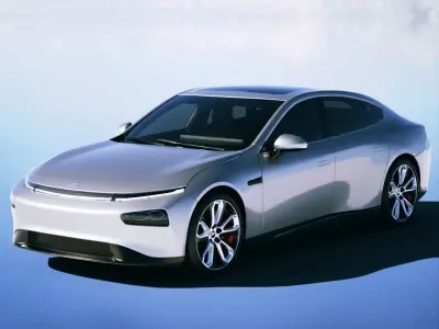 Xpeng P7 2022 3D model