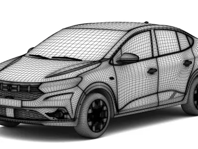 Dacia Logan XX Anniversary 2024 3D model