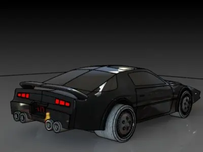 Pontiac Firebird Kitt Free 3D print model