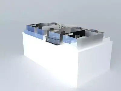 Ixtapa Melia apartments Free 3D model