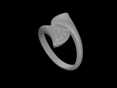 BOUCHERON - DIVAS DREAM - SEMI PAVED WITH STONE 3D print model