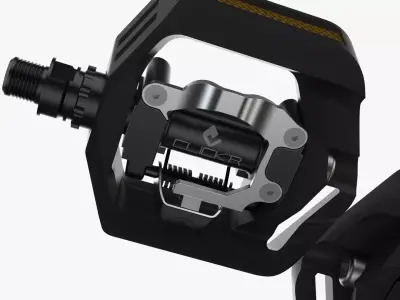 Shimano ClickR Pedals PD-T421 3D model