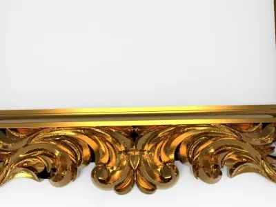 carved frame  3D model get