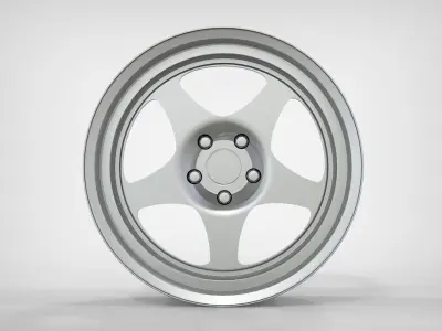 Machined Wheel  3D model