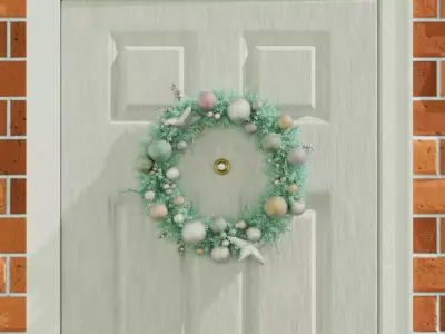 Christmas Wreath 3D model