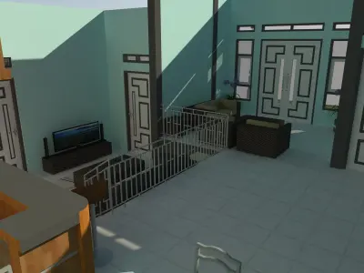House Type 13 x 12 100 M2 3D model