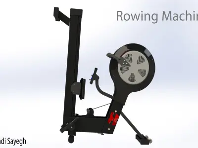 Rowing sport Machine 3D model