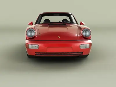 Porsche 911 964 Targa 3D model