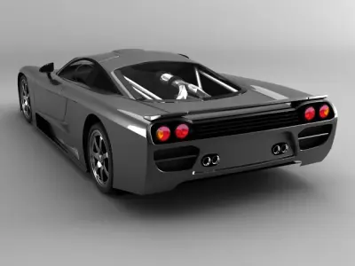 Saleen S7 std mat 3D model
