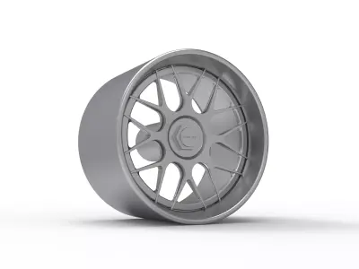 FORGELINE DE3C CONCAVE v2 WHEEL 3D PRINT MODEL 3D print model