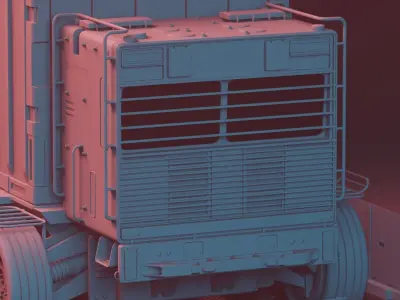 Concept Mars Car 3D model