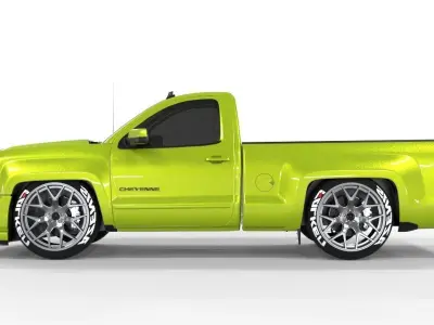 CHEVROLET SILVERADO  2017 3D model