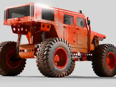 Sand Rail 3D model