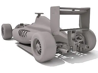 Detailed Formula1 3D model