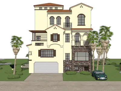 Regal-Luxury-Villa Area-07 3D model