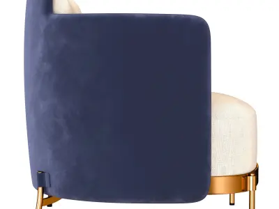 Tape chair by Minotti Free 3D model