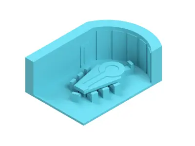 USS Voyager Interior Rooms Free 3D print model