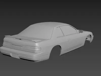 Nissan Silvia S13 3D print model