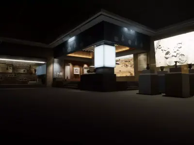 museum 3D model purchase