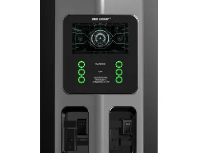 Vacuum cleaner 3D model