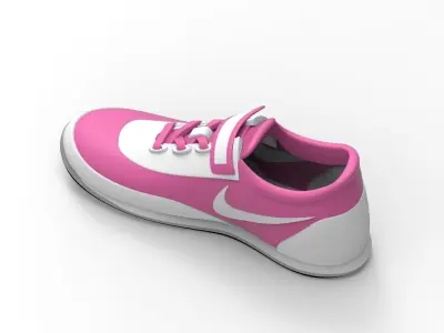 nike shoes Low-poly 3D model