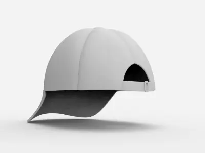 Baseball cap - hat 3D model