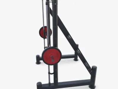 Smith machine 3D model