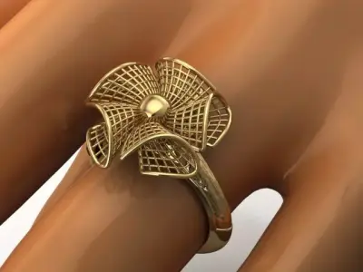 ring fiber 3D print model