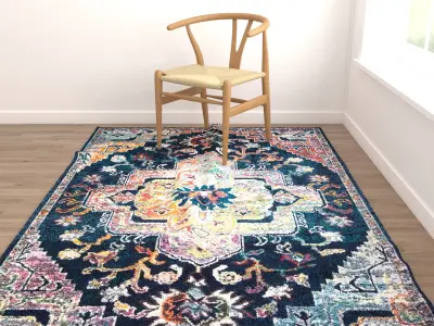 Rugs No 592 Low-poly 3D model