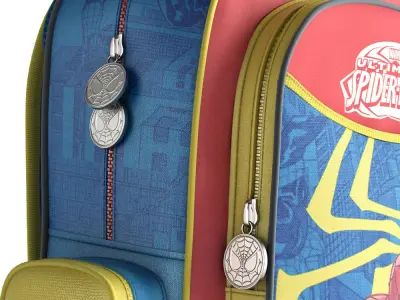 Backpack Spider man 3D model