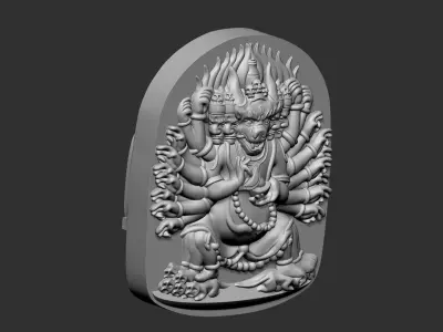 Tibetan bodhisattva 3D print model