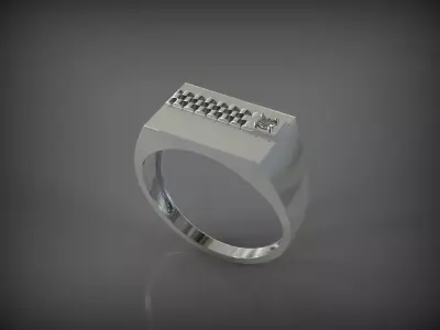 Mens ring Free 3D print model order