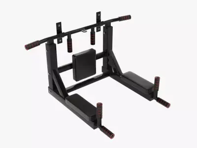 Pull-up bar universal 3D model