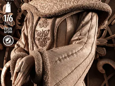 STAR WARS Padme Sculpture 3D print model