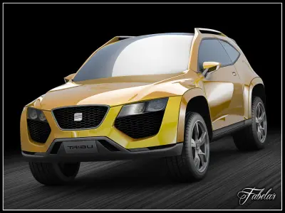 Seat Tribu concept 3D model