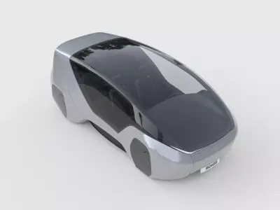 Futuristic Autonomous Pod 3D model