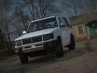 MITSUBISHI MONTERO DAKAR 2008 3D model