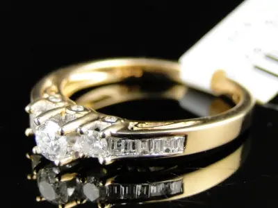 8 Latest Solitaire Woman Diamond Ring  3D print model