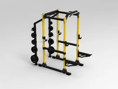 Power Rack 3D model