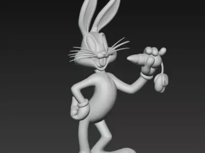 Bugs Bunny 3D print model