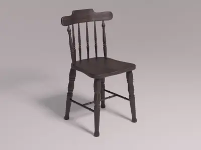 antique style chair 3D model